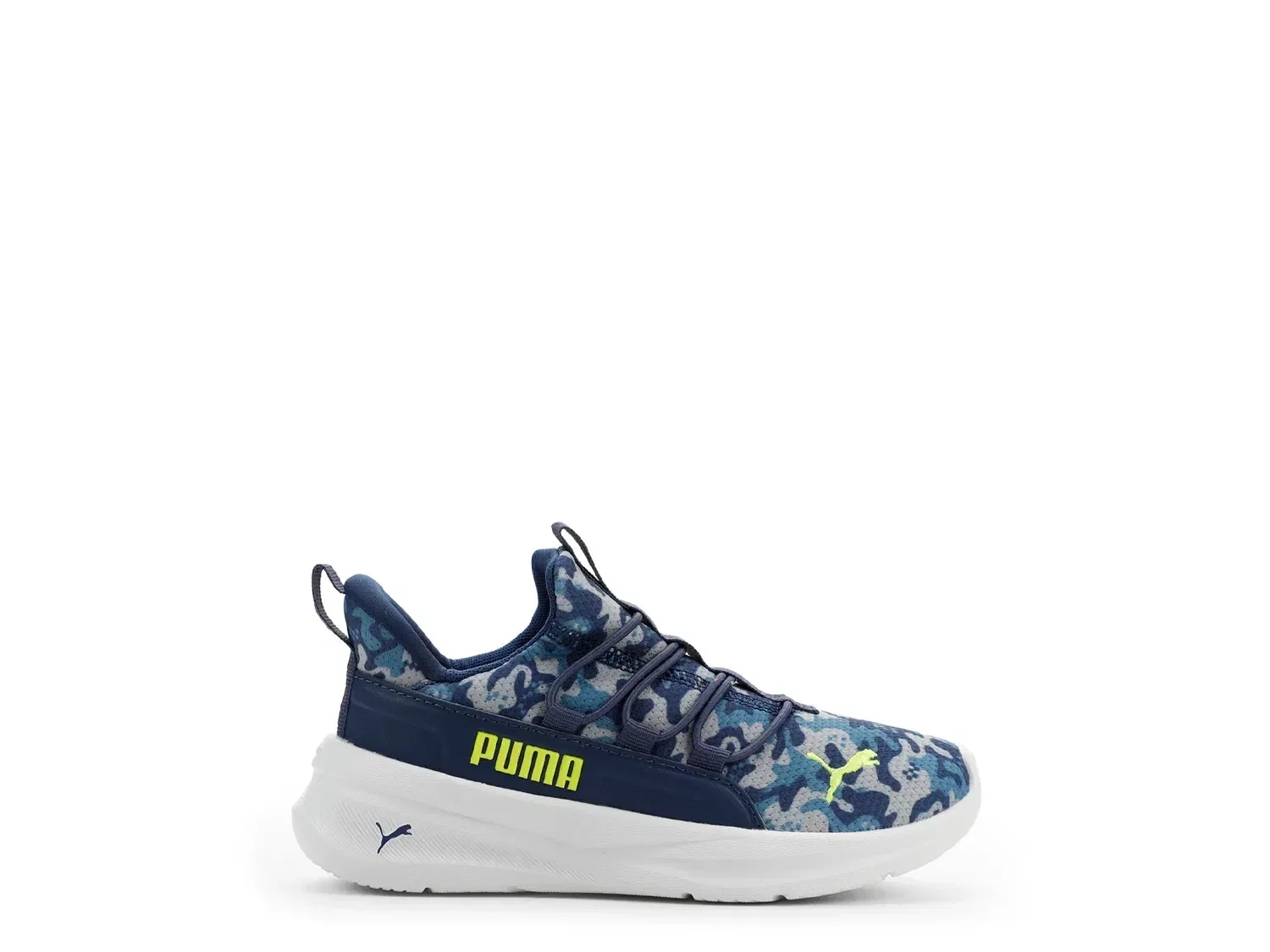 Кроссовки slip-on One4All 2.0 PUMA, синий камуфляжный принт