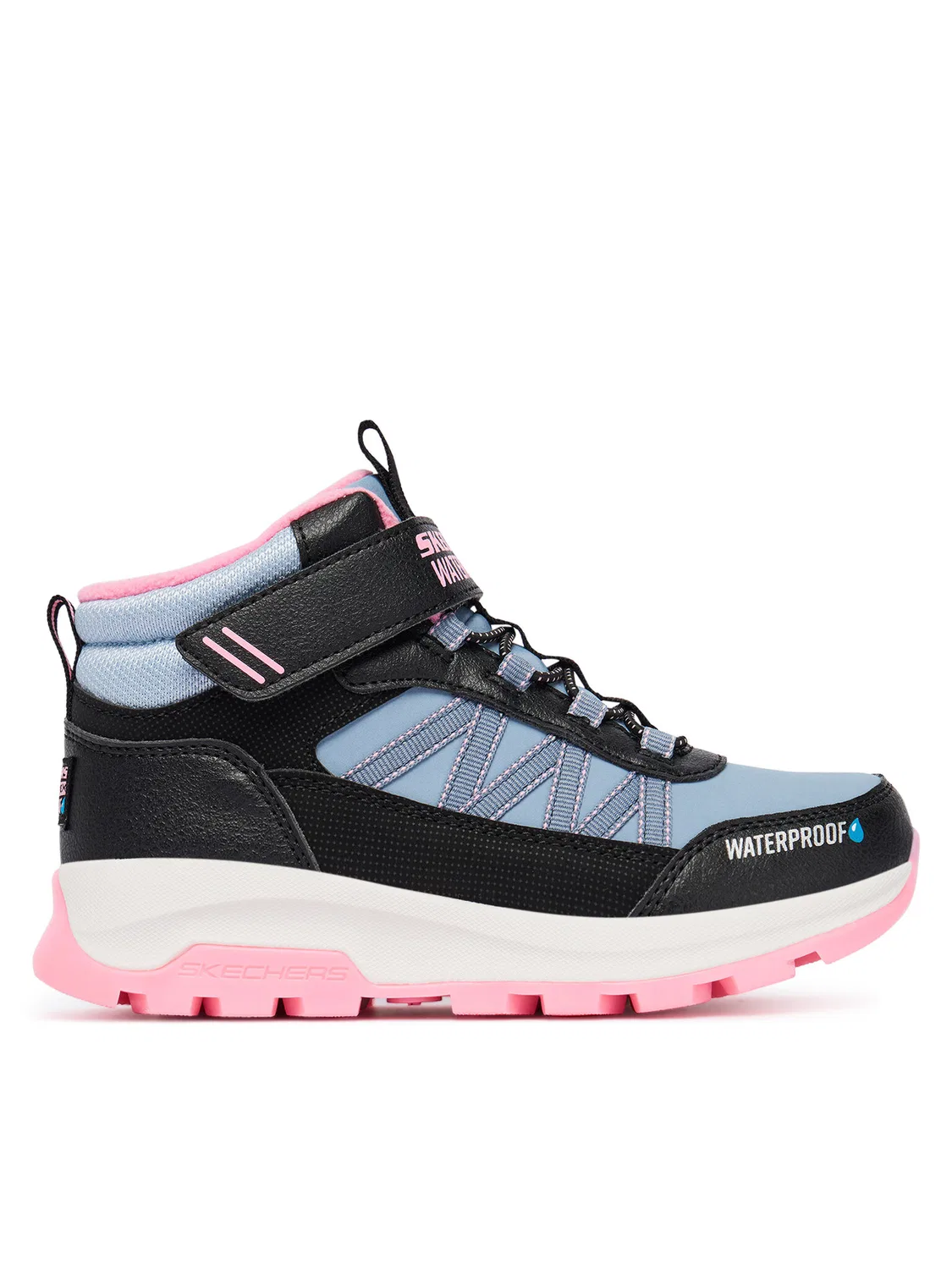 Снегоступы для девочки Storm Blazer BKLP Skechers, черный
