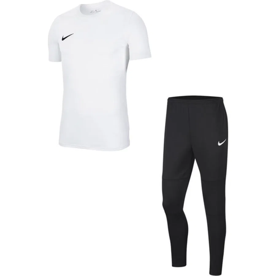 Комплект спортивного костюма с футболкой Dry Park 18 Track Suit Nike, Черный