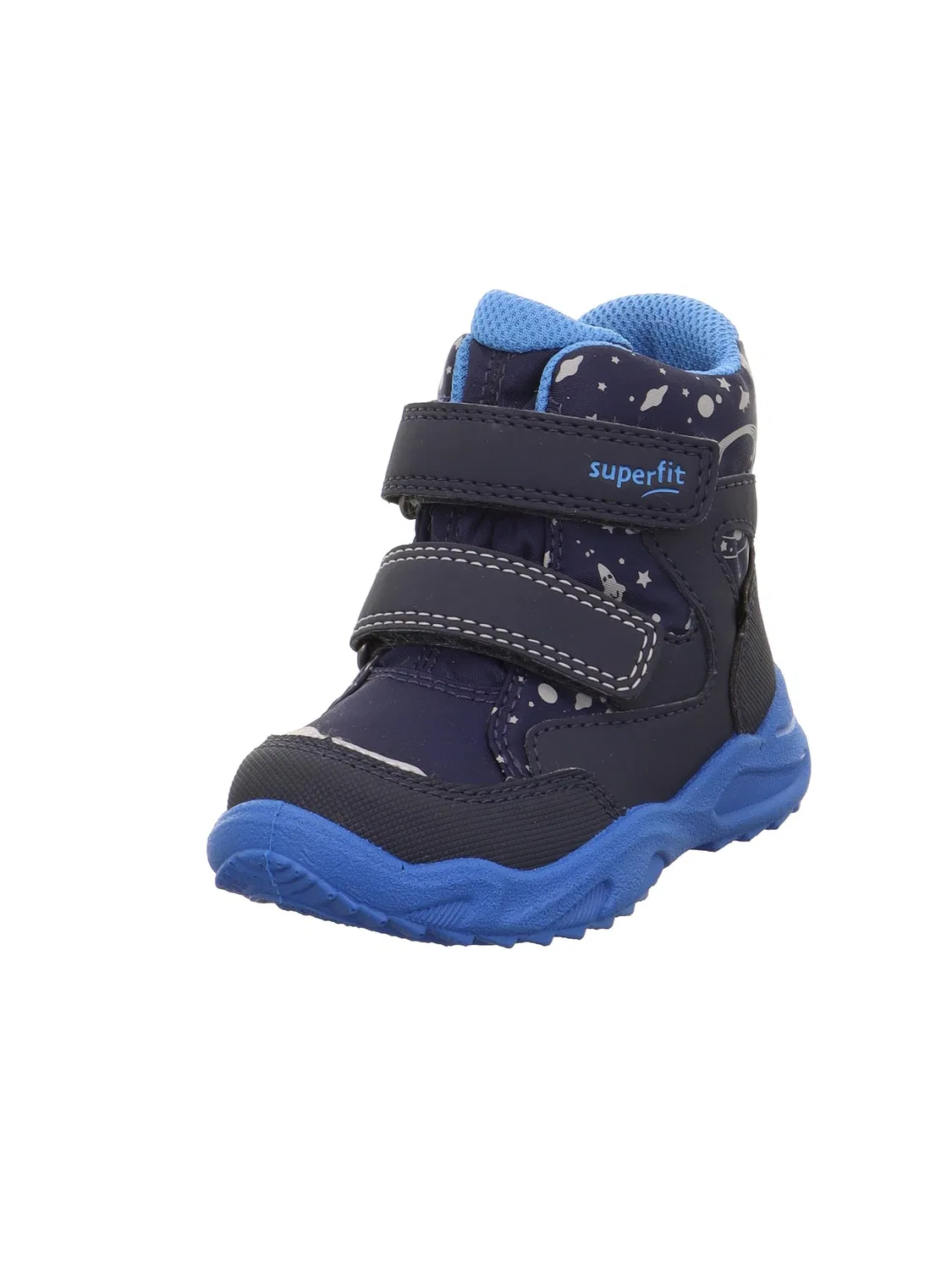 Детские снежные ботинки для мальчиков Model Glacier Superfit, Blue 8000