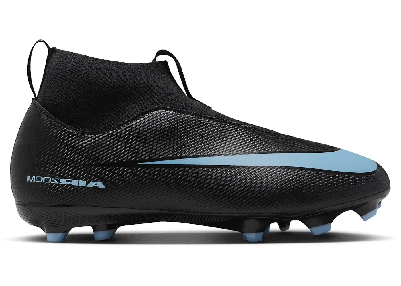 Детские бутсы Shadow Pack Nike Mercurial Superfly 10 Academy MG, Black/Ice Blue