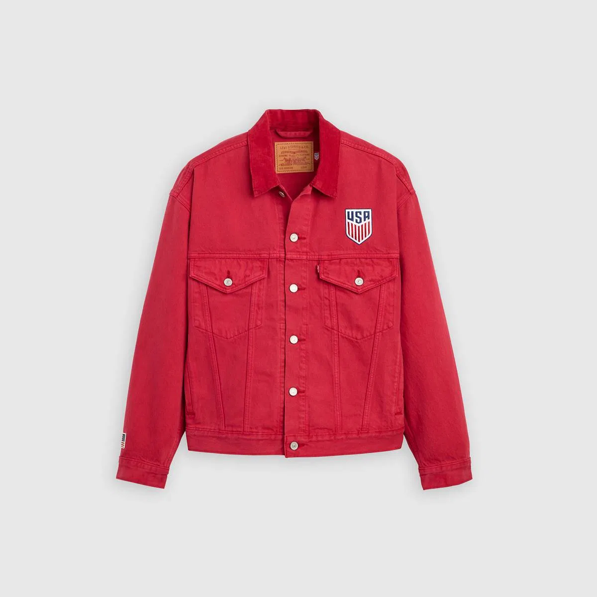 Куртка Levi's US Soccer Type III, U.S. - Red