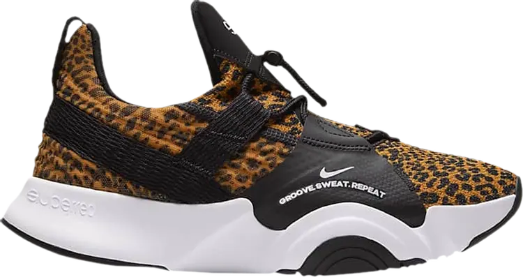 Кроссовки Nike Wmns SuperRep Groove 'Leopard', коричневый