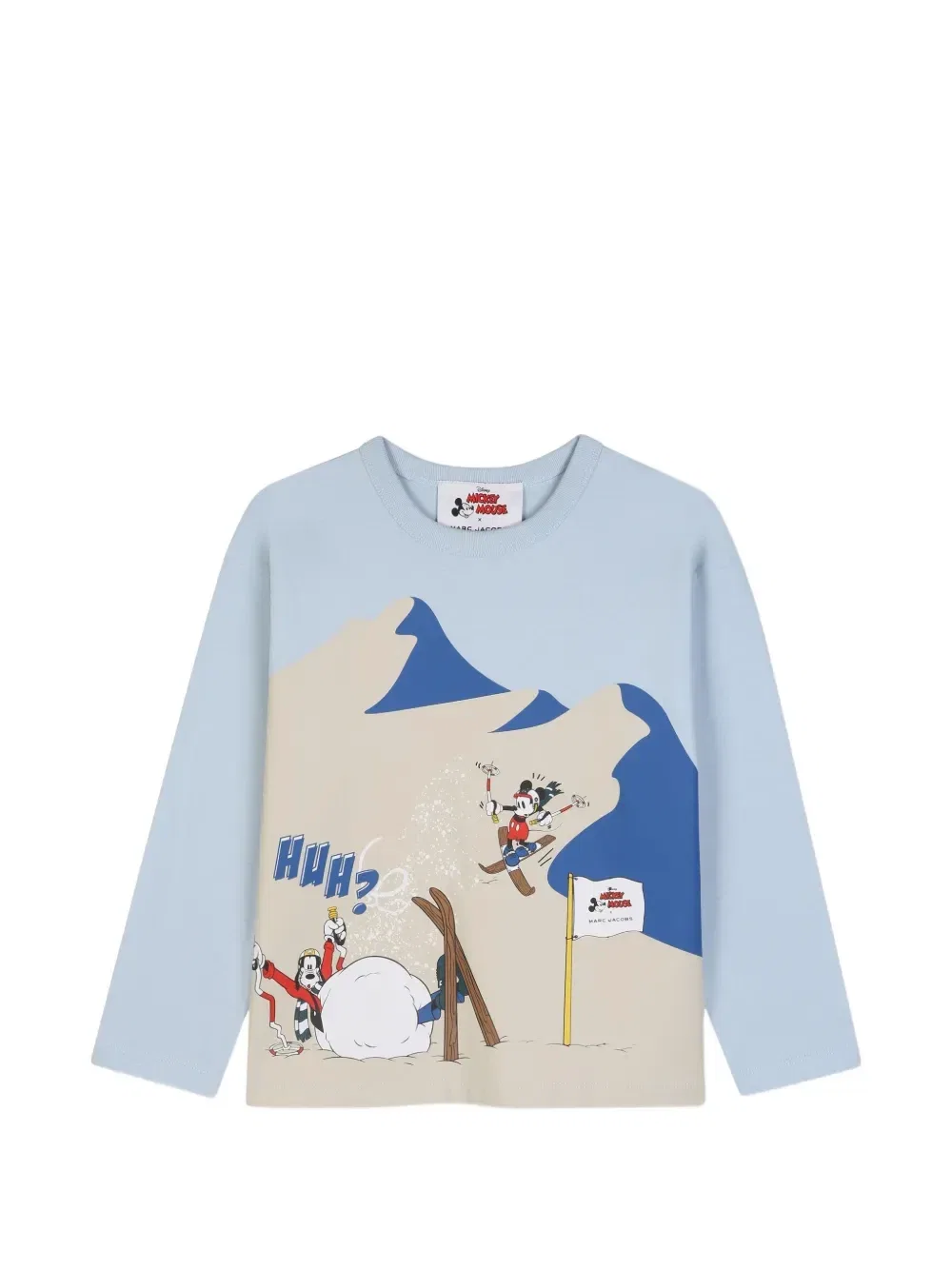 Футболка с длинными рукавами из коллаборации с Disney Marc Jacobs Kids, синий