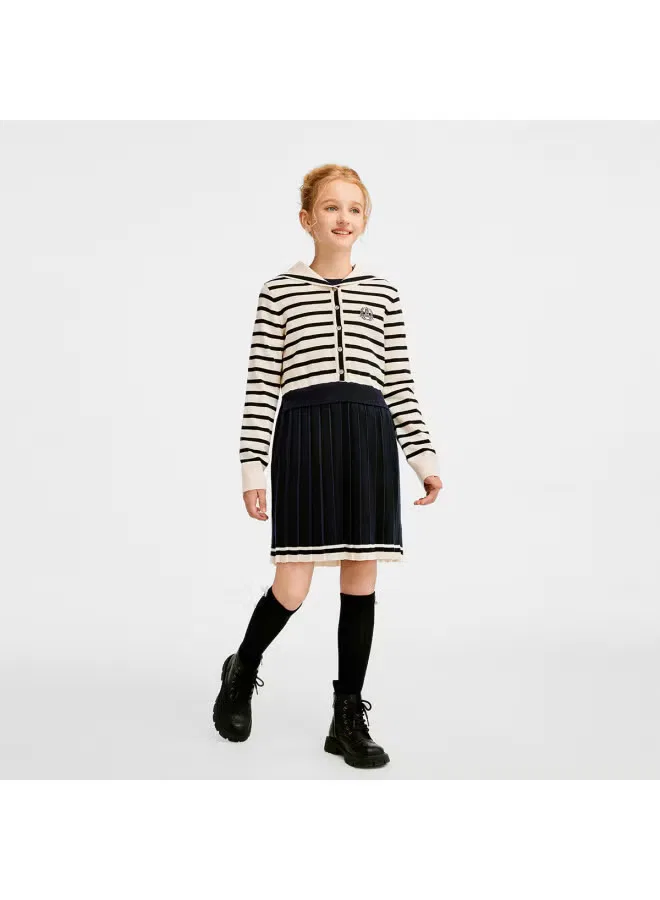 Платье трикотажное с длинным рукавом с принтом китайский новый год Hush Puppies — фото 2