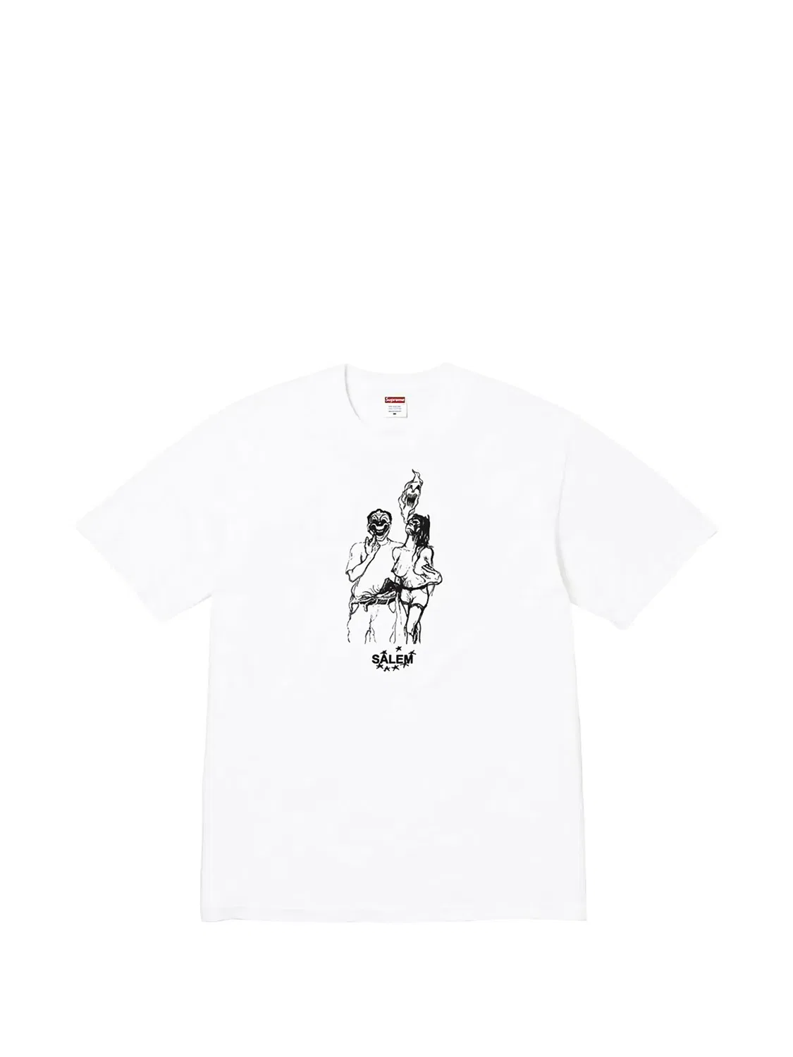 Футболка Salem белая Supreme, белый