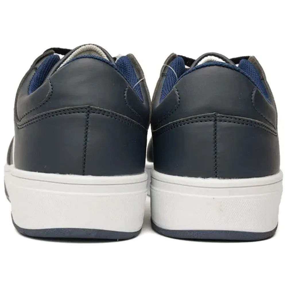 Детские кроссовки с принтом Old Skool Hummel, Blue — фото 4