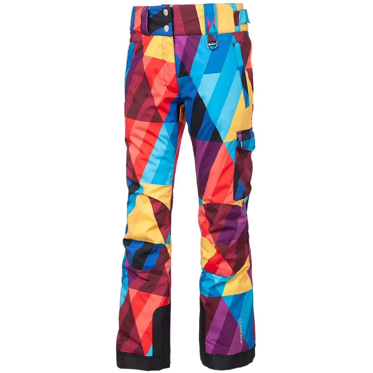 Детские снежные брюки Zoe с утеплителем, Sunice, Blue Multi