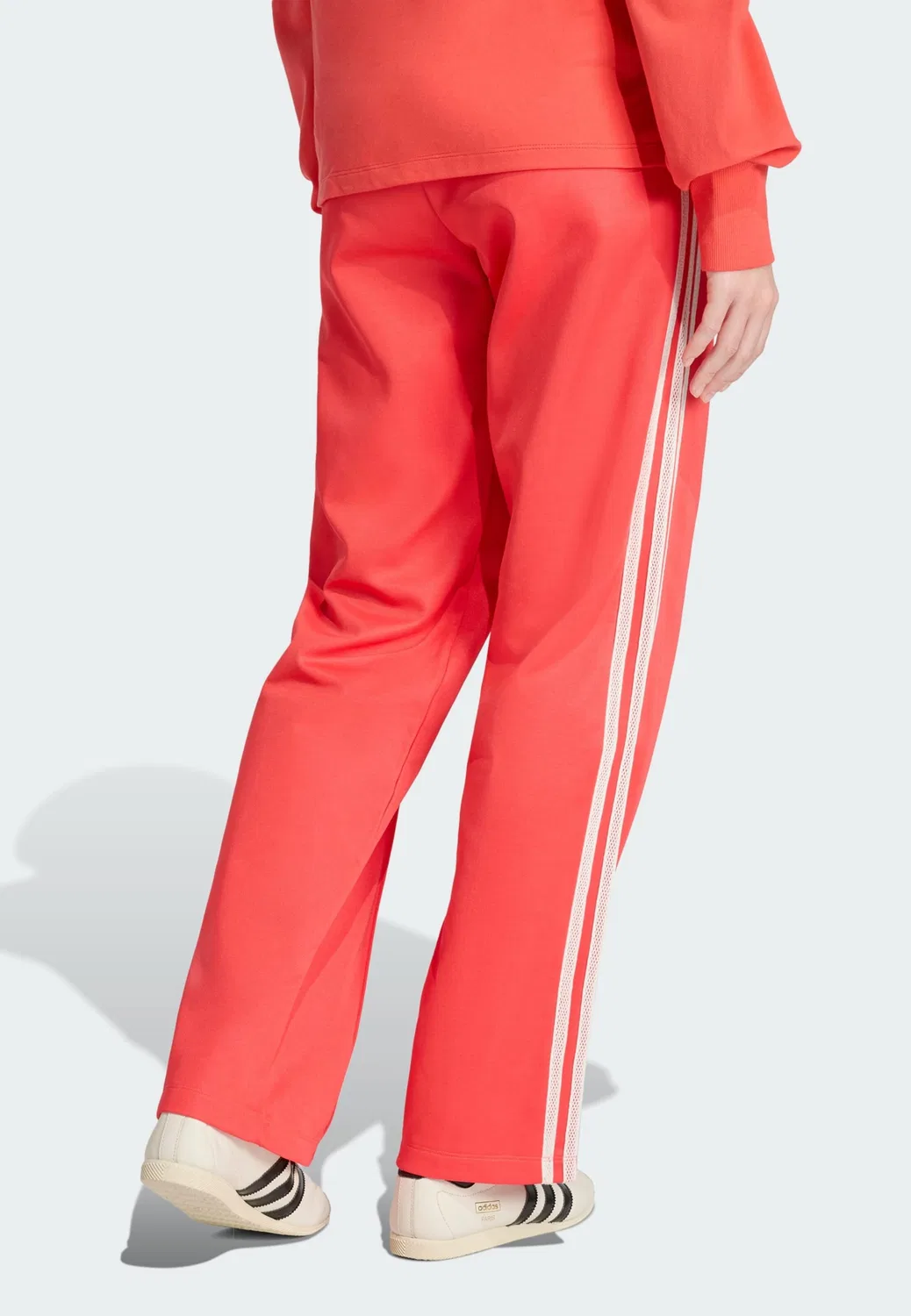 Брюки Adidas Originals Regular Pants Firebird красного цвета — фото 4