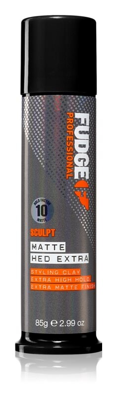 

Глина для укладки с экстра сильной фиксацией матирует Fudge Sculpt Matte Hed Extra