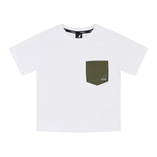 Футболка с карманом Coolmax, sb 0228, Kangol Kids, белый