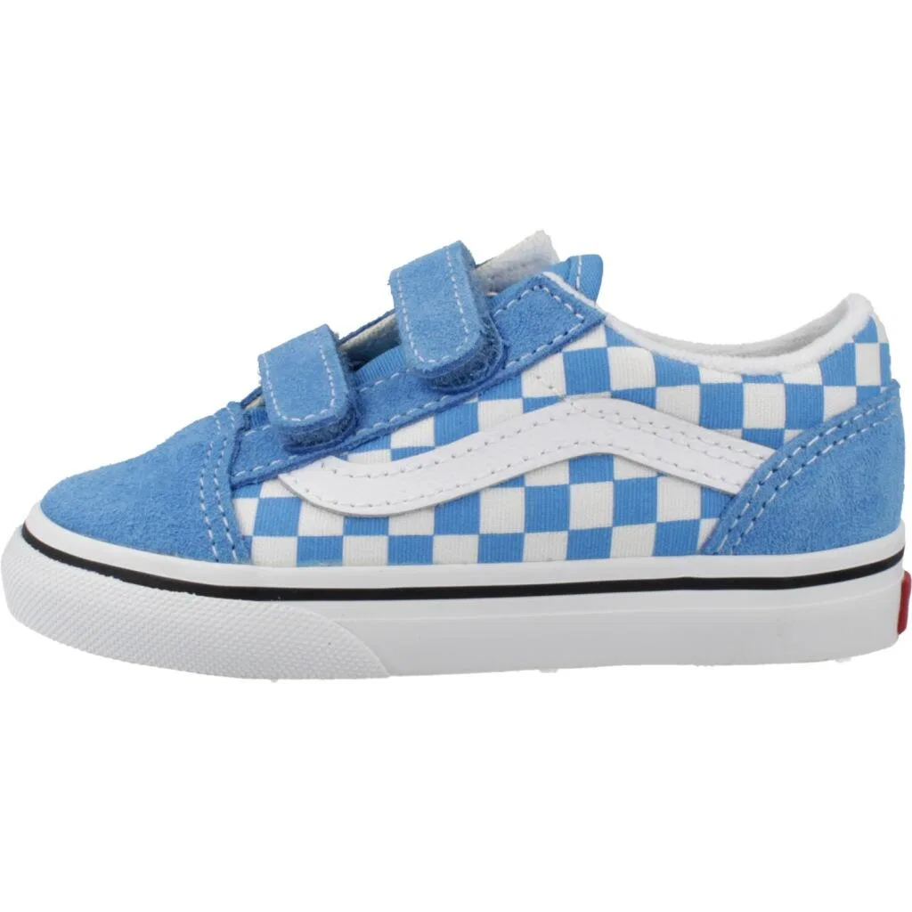 Детские кроссовки Vans Old Skool V, Цвет Blau — фото 2