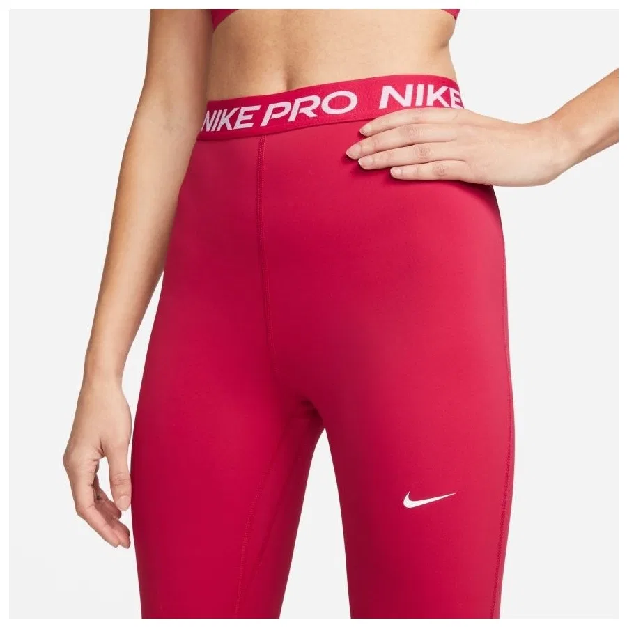 Женские спортивные леггинсы Nike Pro 365, Красный — фото 4