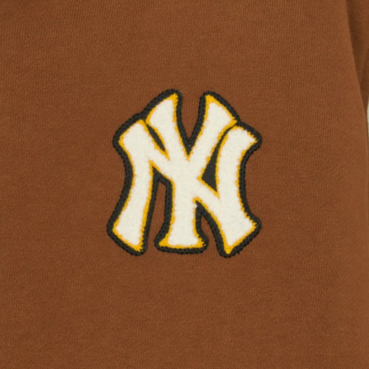 Куртка бейсбольная brown для детей 3-7 лет MLB KIDS — фото 4