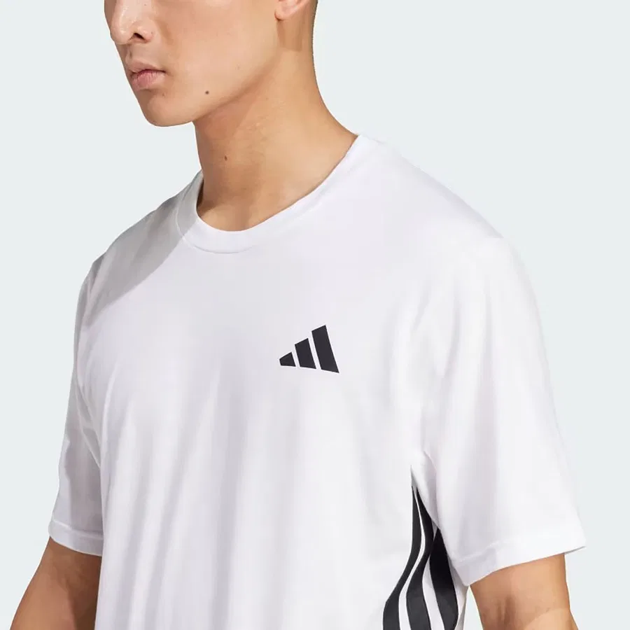 Мужская футболка с коротким рукавом adidas Tr-Es Fr 3s T, Белый — фото 4