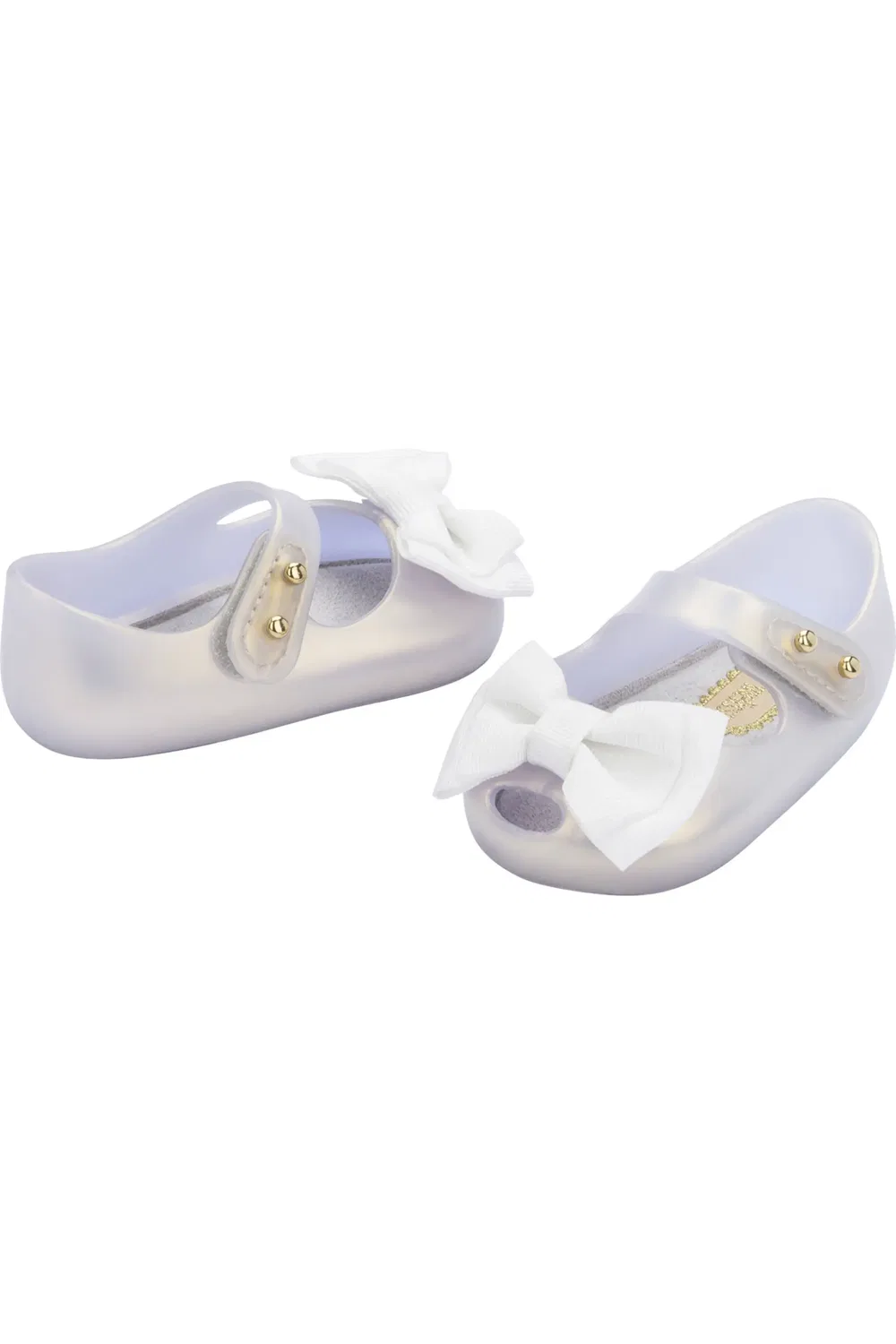 Детские туфли Мэри Джейн с бантом ароматизированные My First Melissa Mini Melissa, Pearly White — фото 4