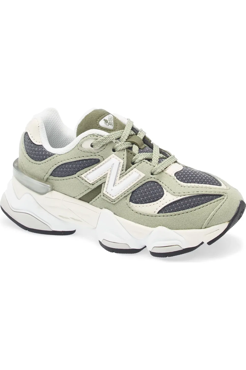 Детские кроссовки на толстой подошве 9060 New Balance, Garter Snake/White