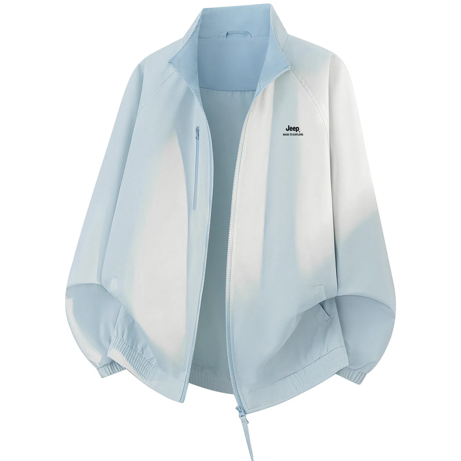 Детская куртка на молнии с воротником-стойкой Jeep Leisure Collection, Blue