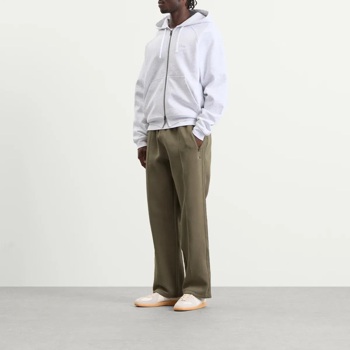 Штаны спортивные свободного кроя Beckenbauer trackpant Adidas, Branch — фото 4