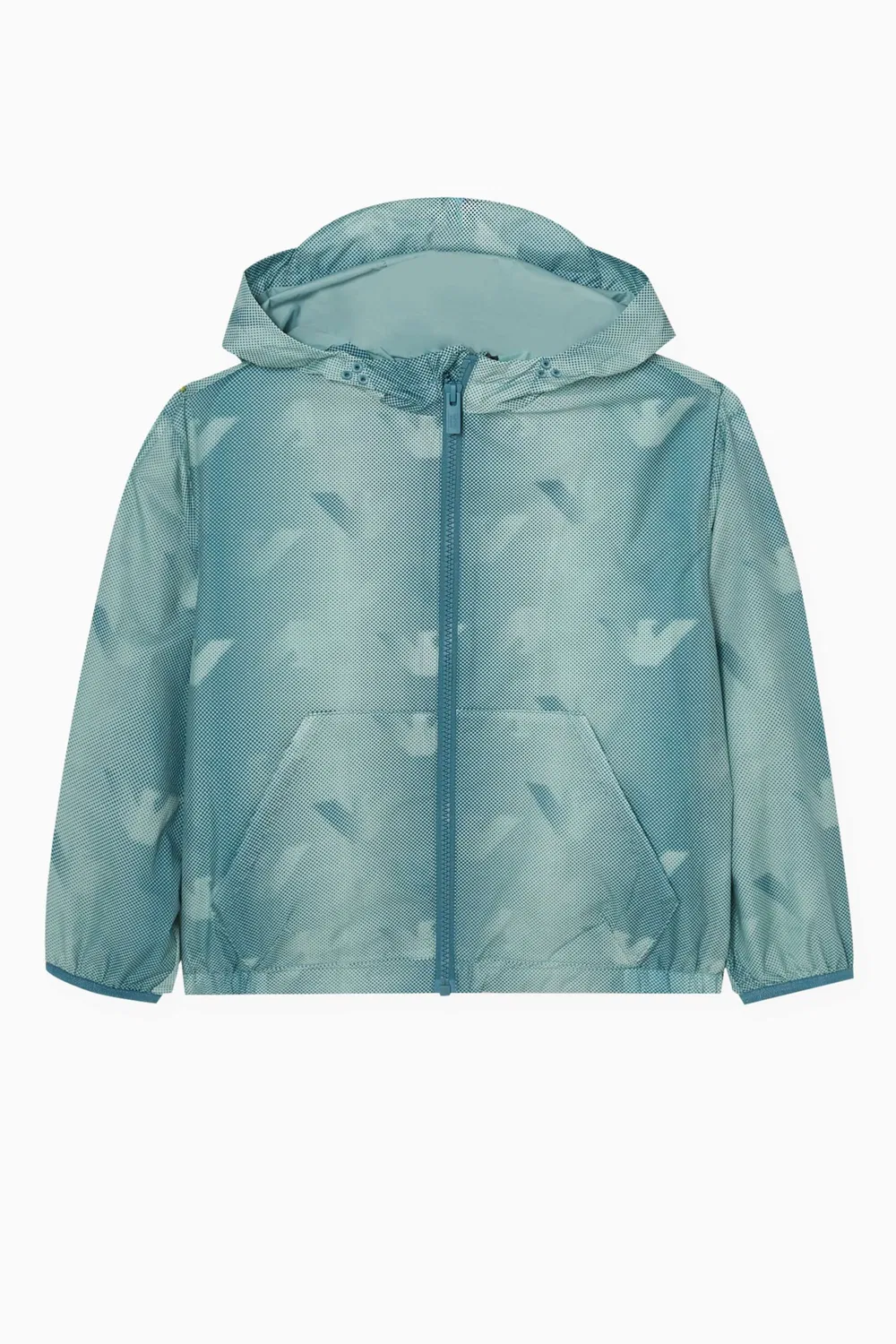 Худи с принтом Eagle Logo Emporio Armani