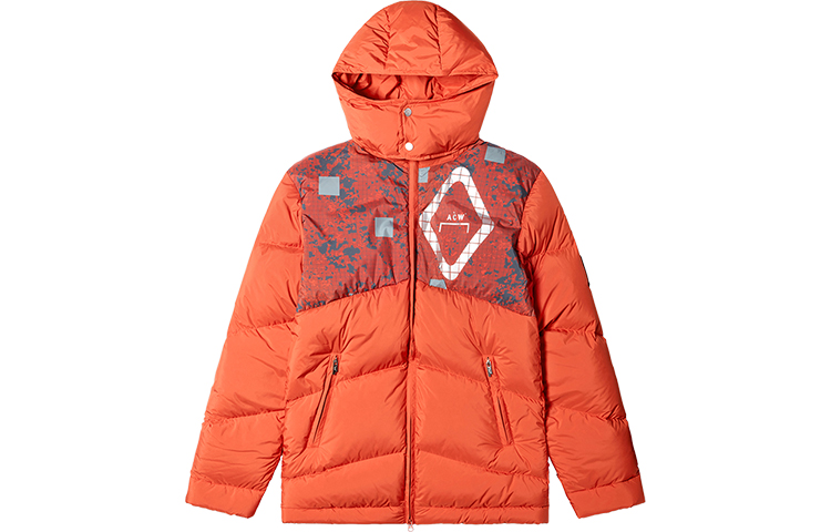 

Утепленная куртка с капюшоном A-COLD-WALL*, красный