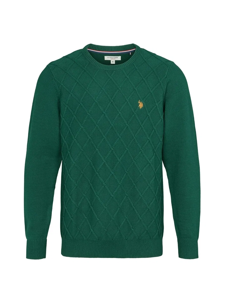 Свитер 'UMRemy' цвета ели U.S. Polo Assn.