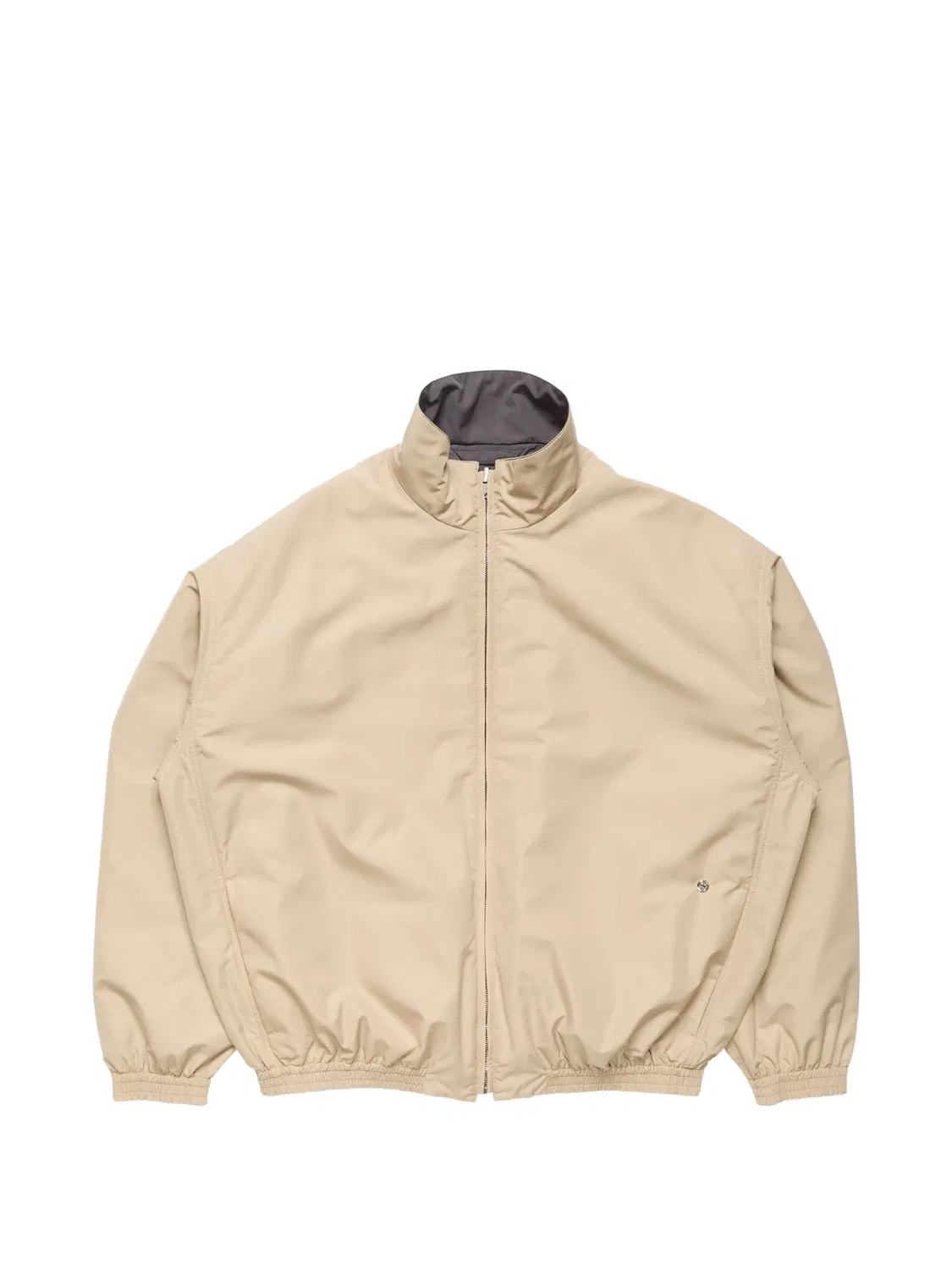 Двусторонняя куртка с логотипом Acne Studios, нейтральные цвета