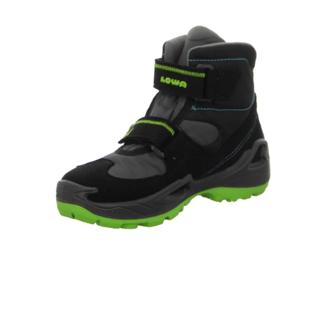 Детские ботинки для мальчиков водоотталкивающие MILO GTX HI LOWA, Nero