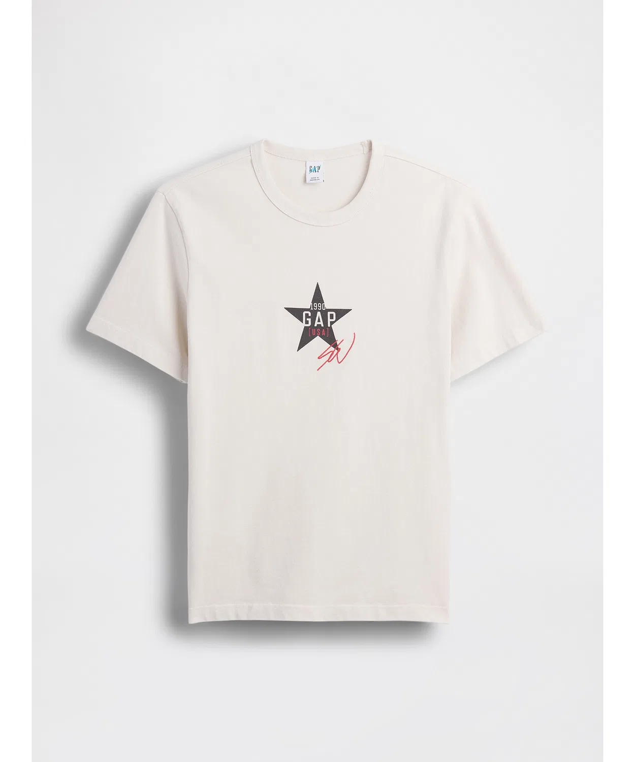 Мужская футболка с графическим принтом Oversize Fit Gap x Sean Wotherspoon GAP, Blue — фото 2