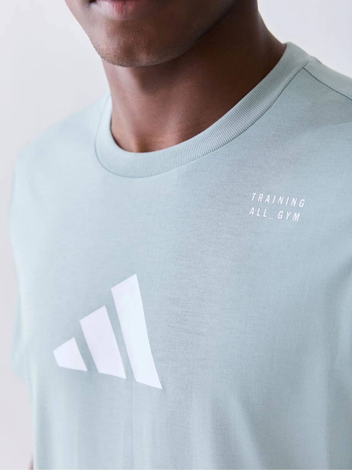 Футболка тренировочная Climacool adidas, зеленый — фото 4
