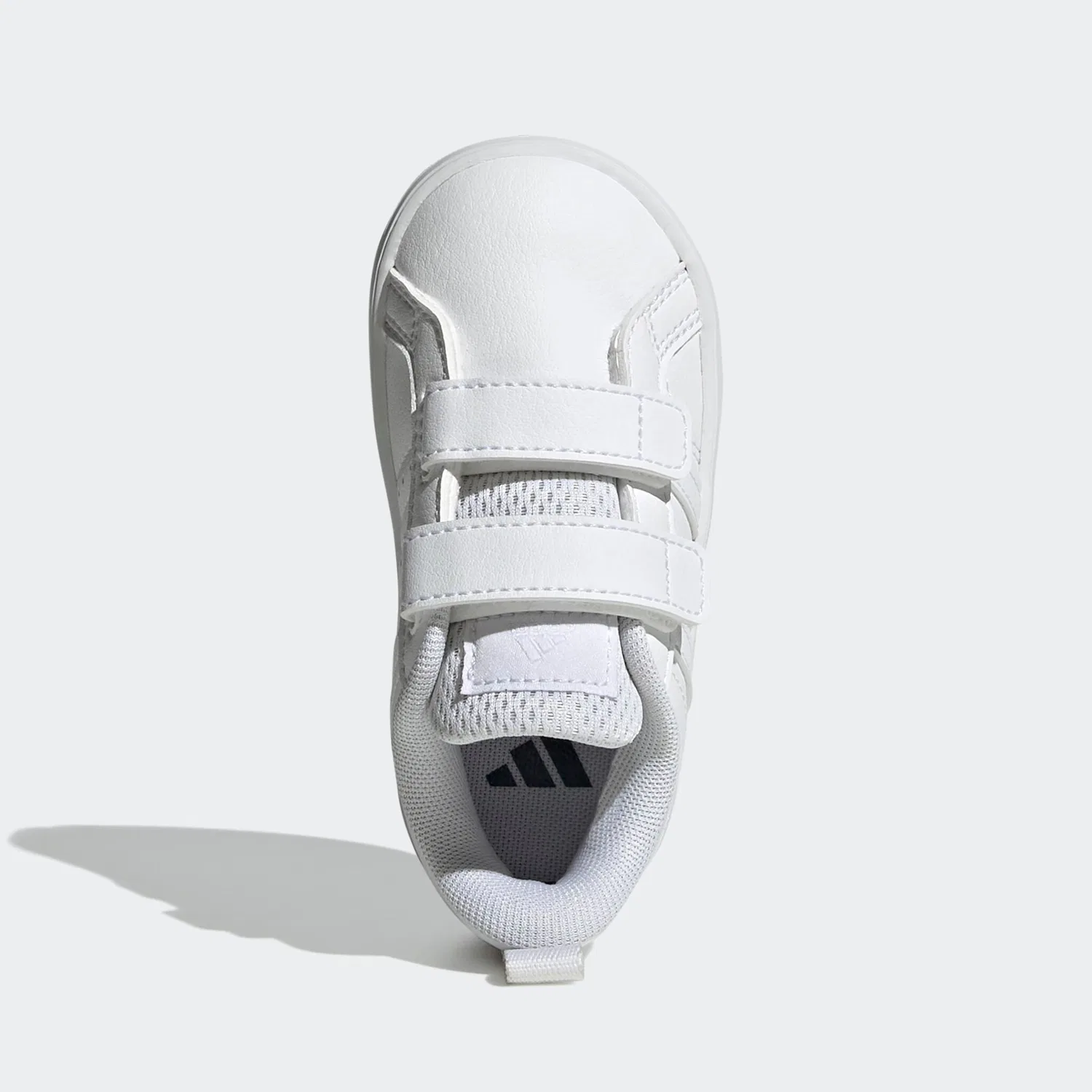 Детские кроссовки на липучках VS PACE 2.0 KIDS Adidas Sportswear, Cloud White / Core Black — фото 4