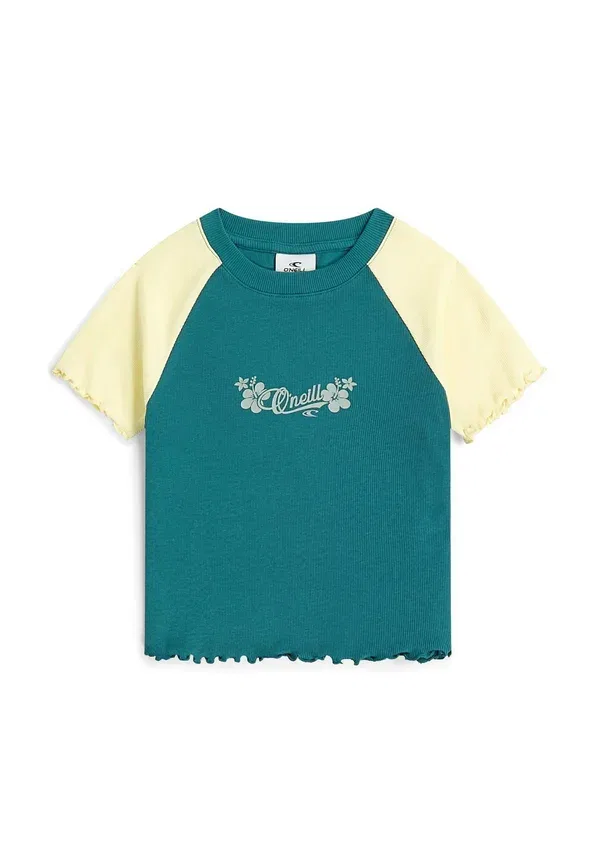 Футболка с принтом, хлопок с эластаном, Tees Shortsleeve O'Neill, Botanical Heat Colour Block