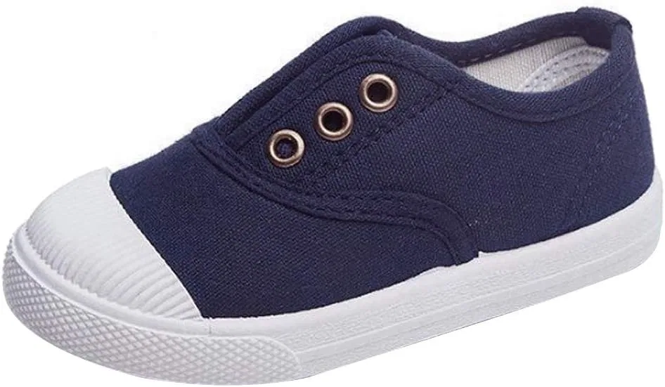 Детские кеды для девочек на шнуровке Van Caro Lobagve, Navy Blue