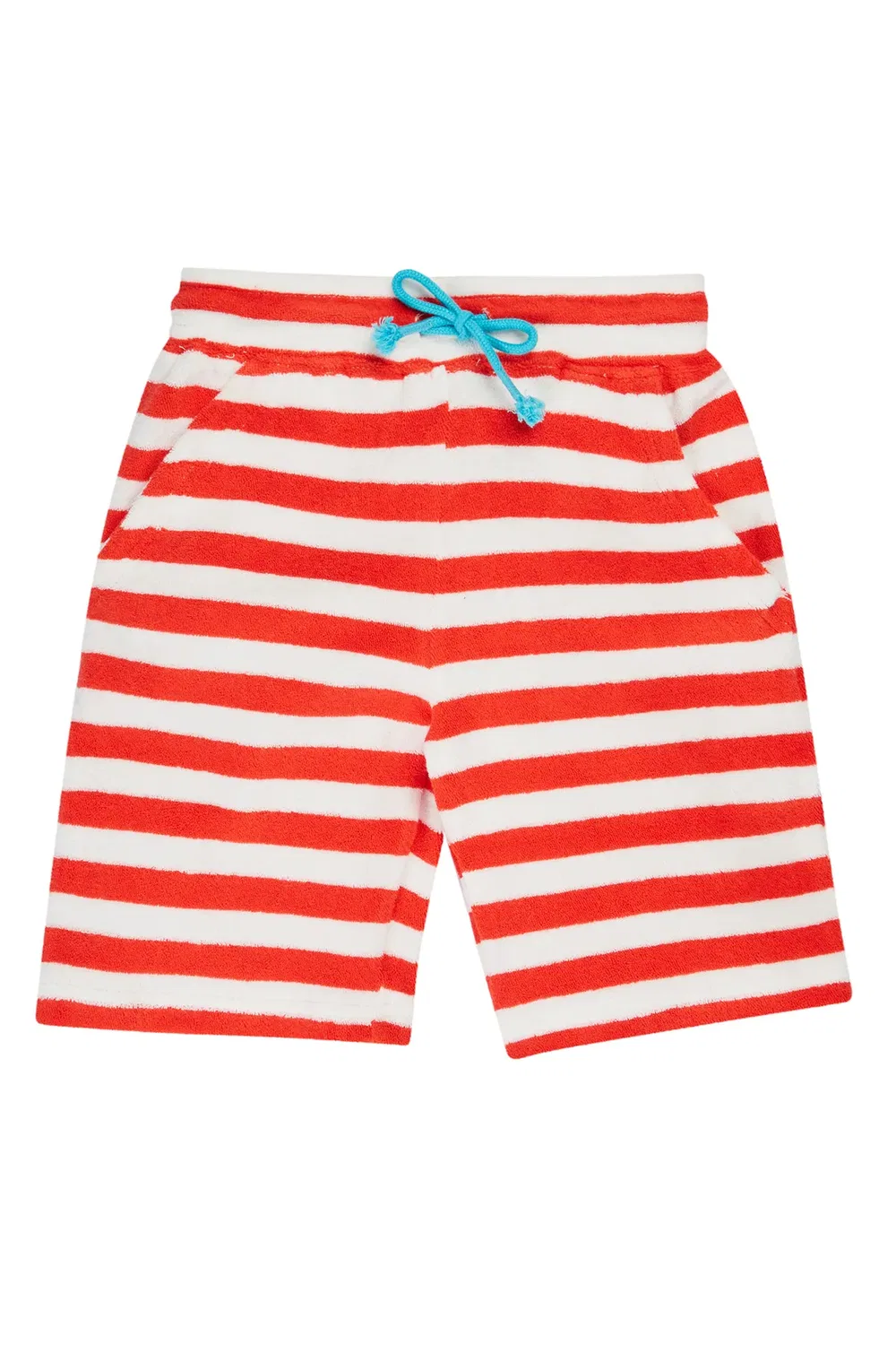 Детские пляжные шорты из махровой ткани Frugi, Red