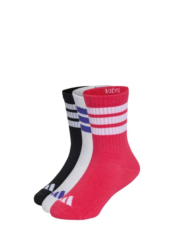 Детские носки Adidas Performance, черный/фиолетовый/розовый