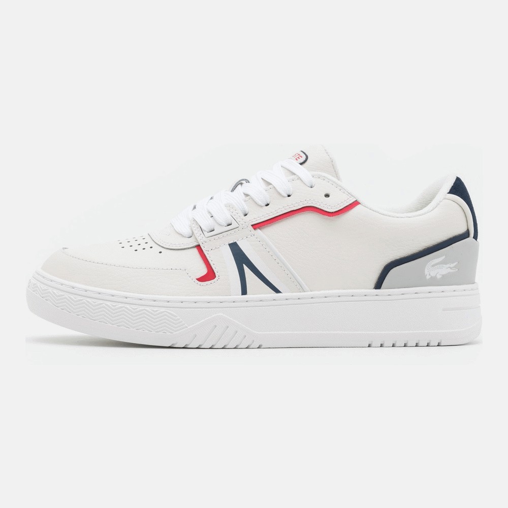 Кроссовки Lacoste L001, white/navy/red - фото