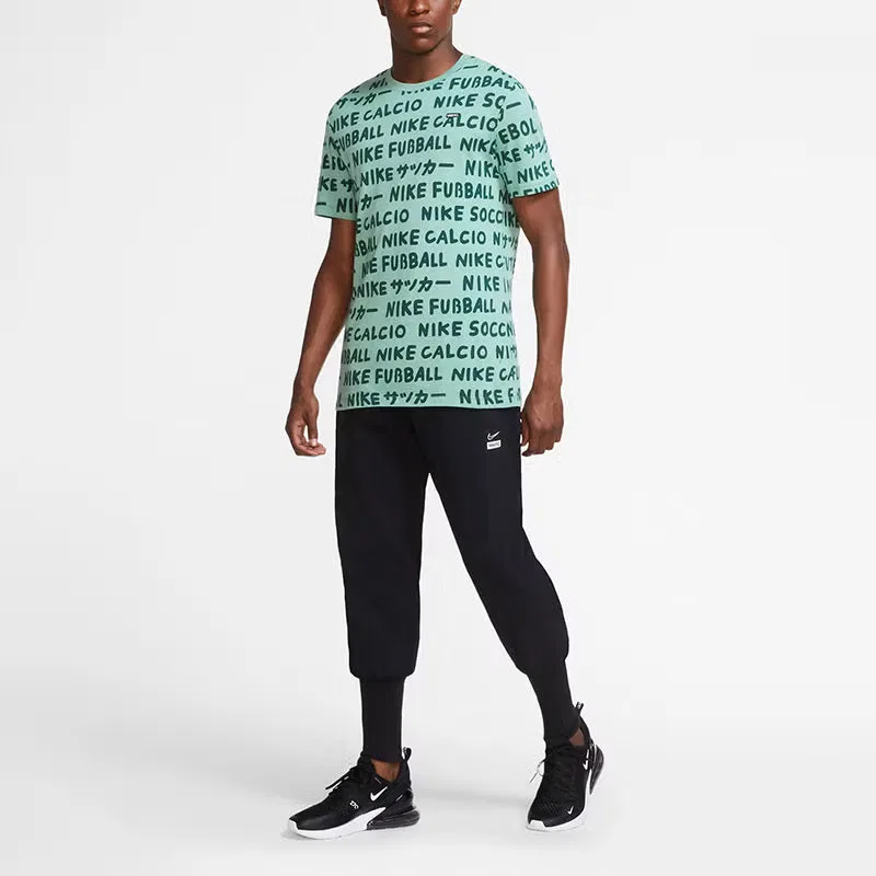 Штаны футбольные с логотипом Nike, черный — фото 3