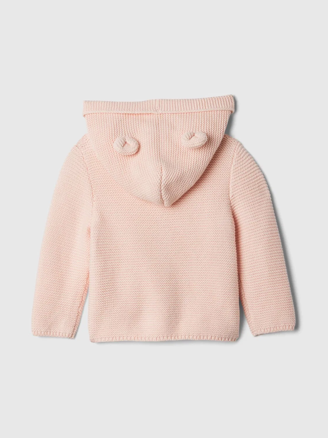 Кардиган Gap Pink Bear Soft Cotton Knit, розовый — фото 4