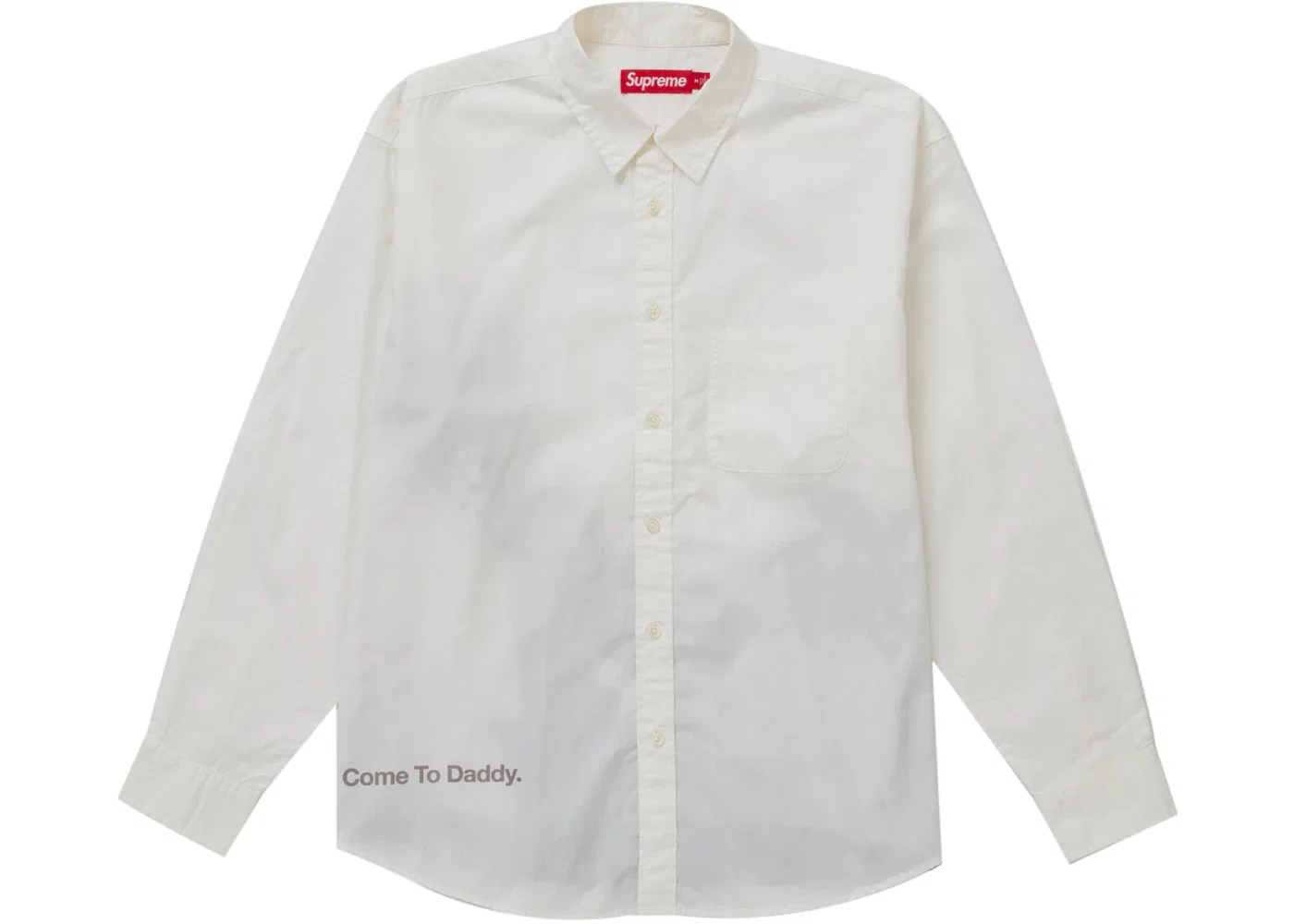 Мужская футболка с принтом Supreme Aphex Twin Shirt, White — фото 2