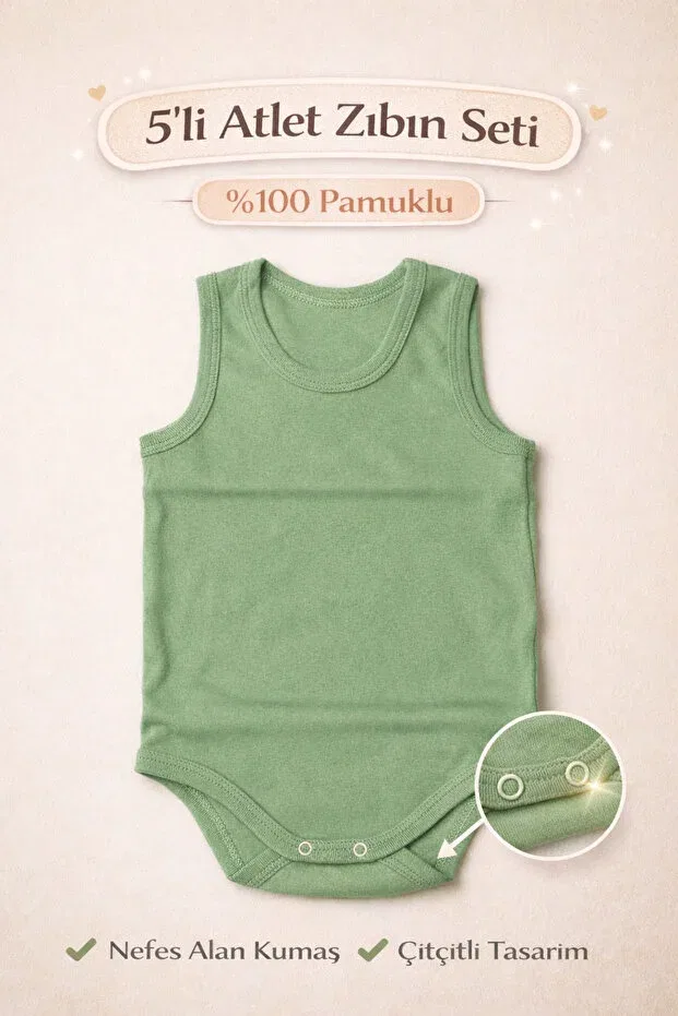 Детский комплект боди с застежками на кнопках, хлопковый, Basics, Vivolas, Male Set — фото 4