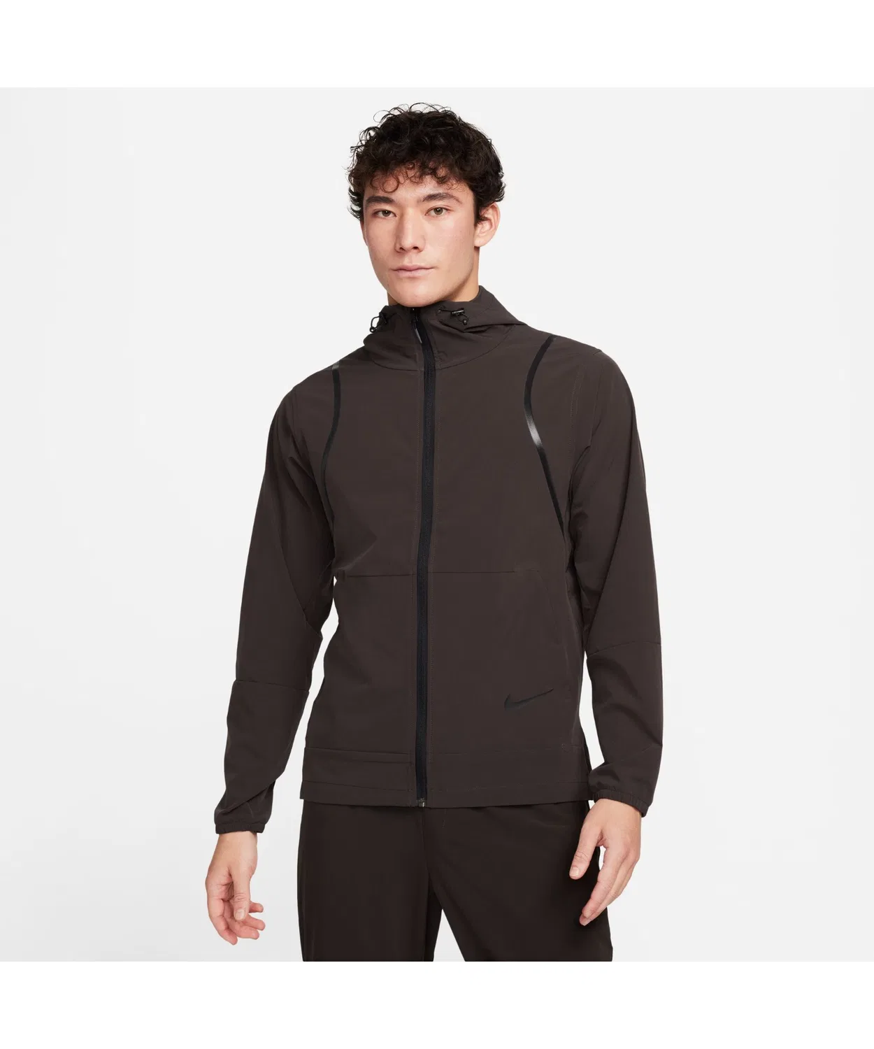 Мужской худи из джерси с водоотталкивающей пропиткой Unlimited NIKE, Dark Brown