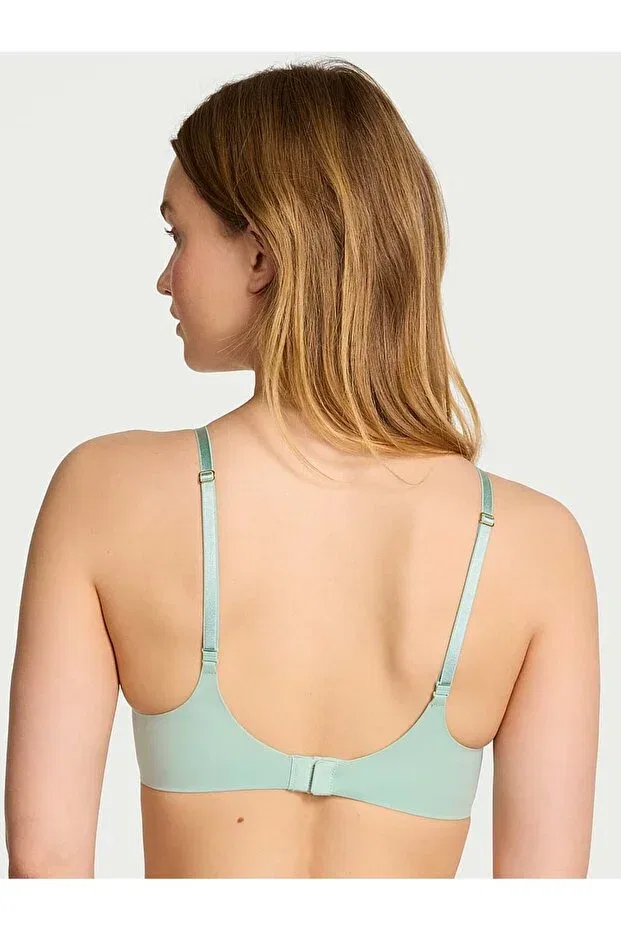 Женский бюстгальтер-пуш-ап без косточек с чашкой пуш-ап Smooth Victoria'S Secret, Mint Green — фото 2