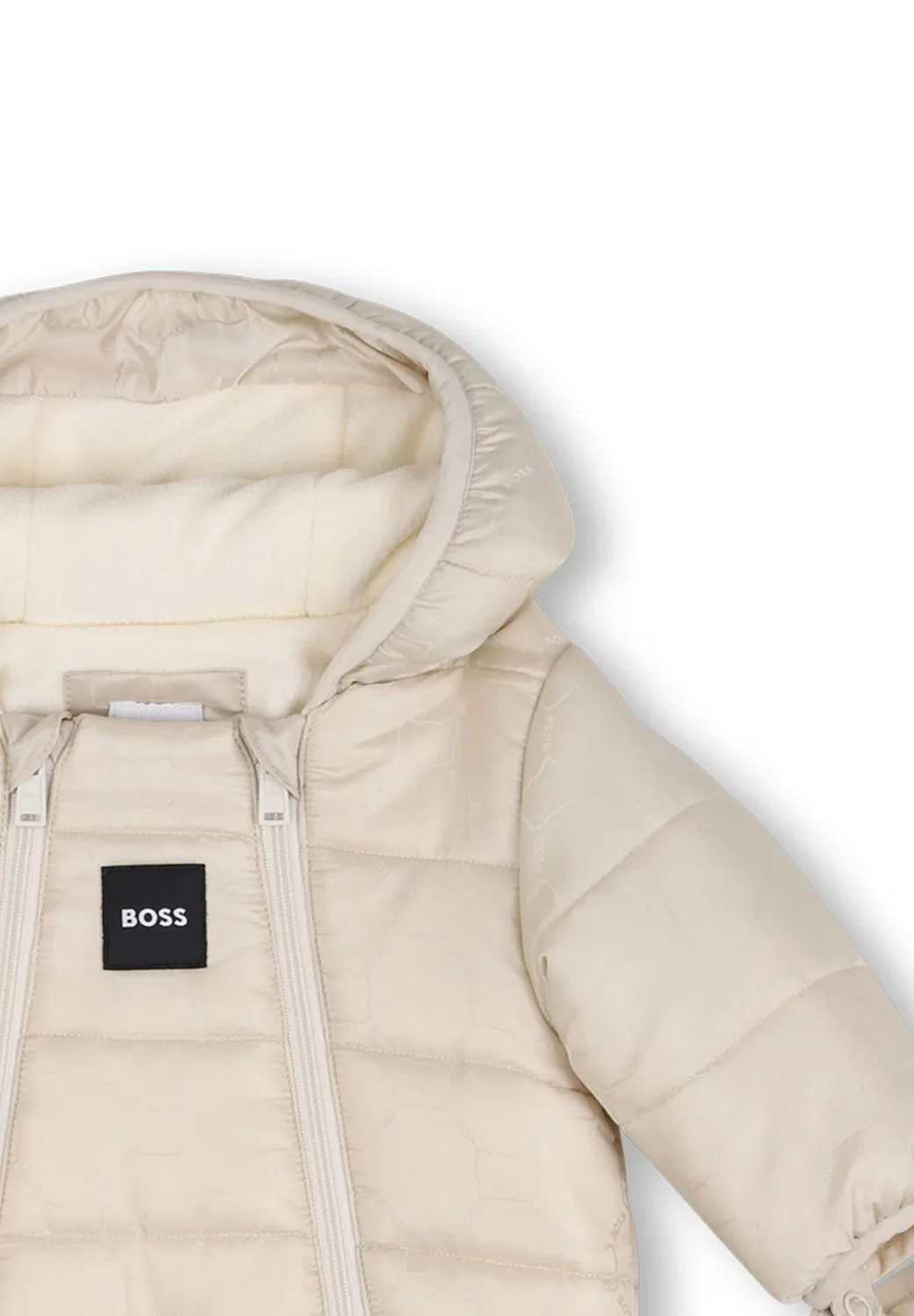 Детский комбинезон "все в одном" Boss Kidswear, New Beige — фото 4