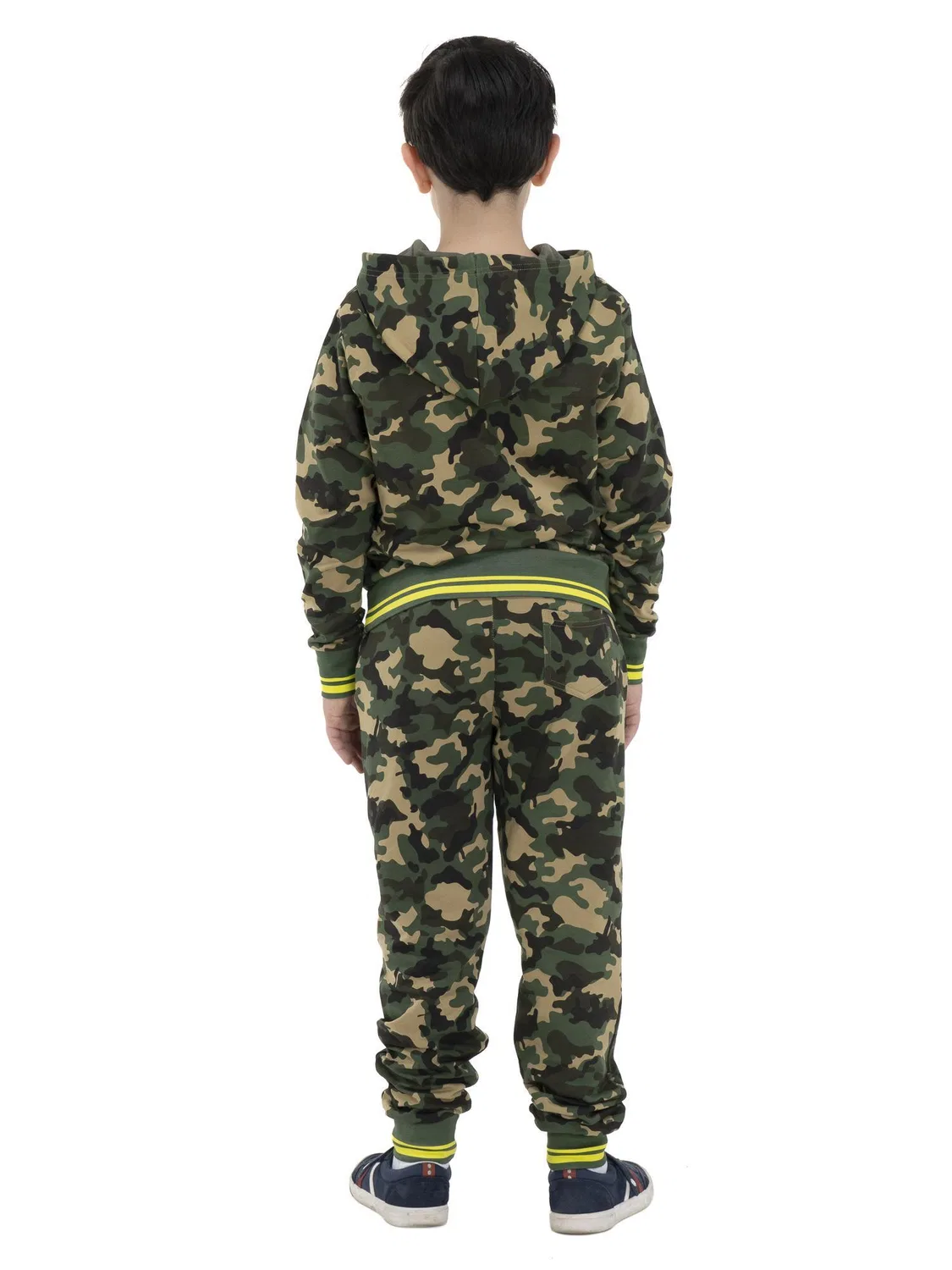 Детское худи с принтом Bold Camo Leone 1947 Apparel, Bunt — фото 4