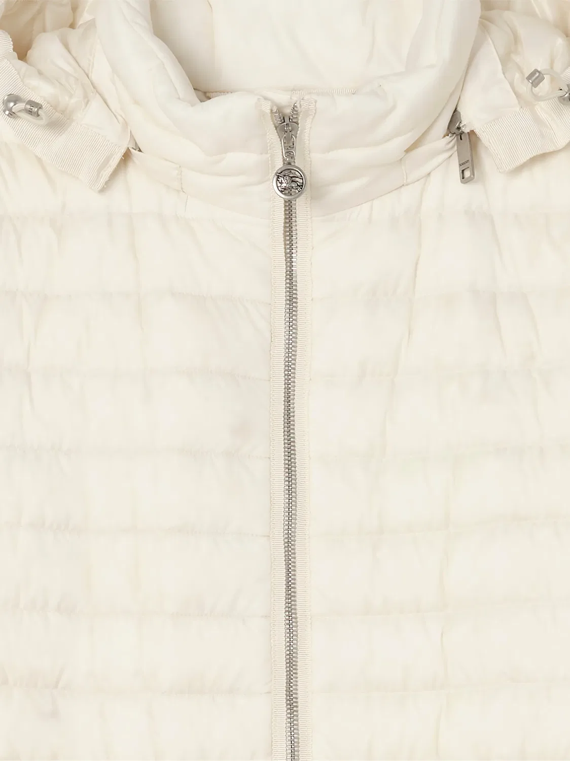 Пуховик Amberley Burberry, нейтральные цвета — фото 2