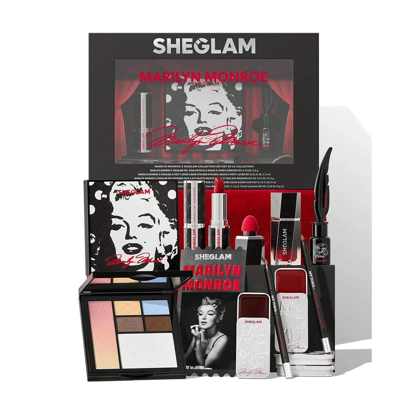 

Набор Sheglam x Marilyn Monroe, 8 предметов