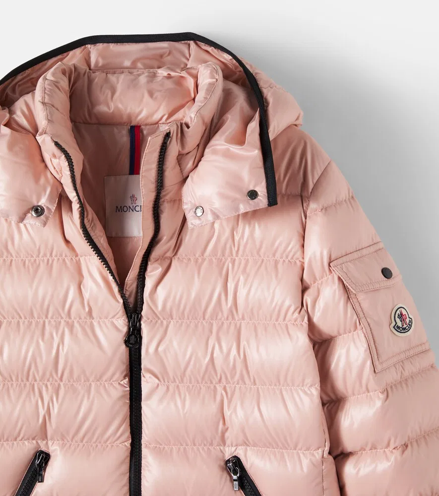 Пуховая куртка Bady Moncler Enfant, розовый — фото 3