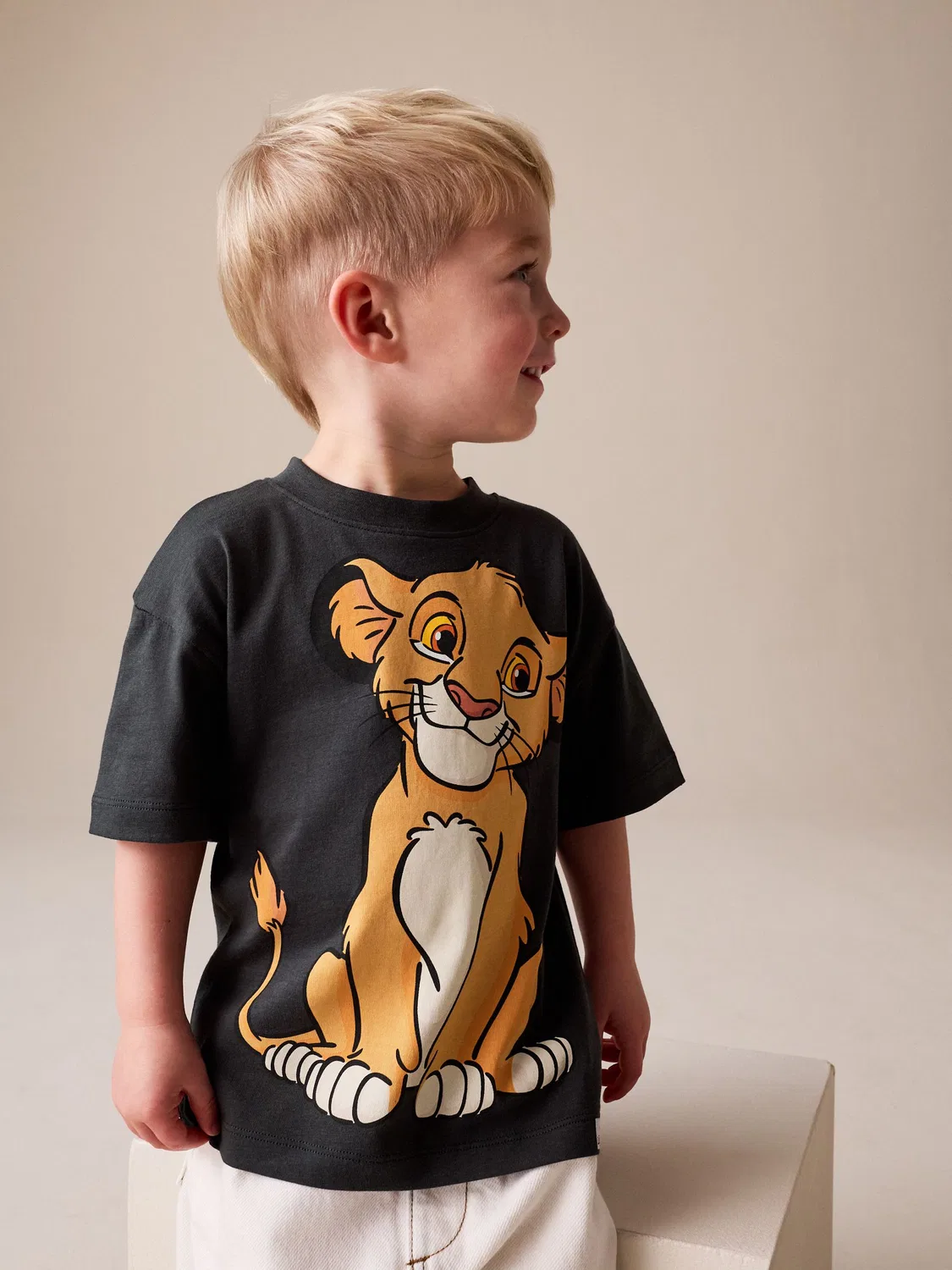 Футболка с коротким рукавом The Lion King Next, угольно-серый