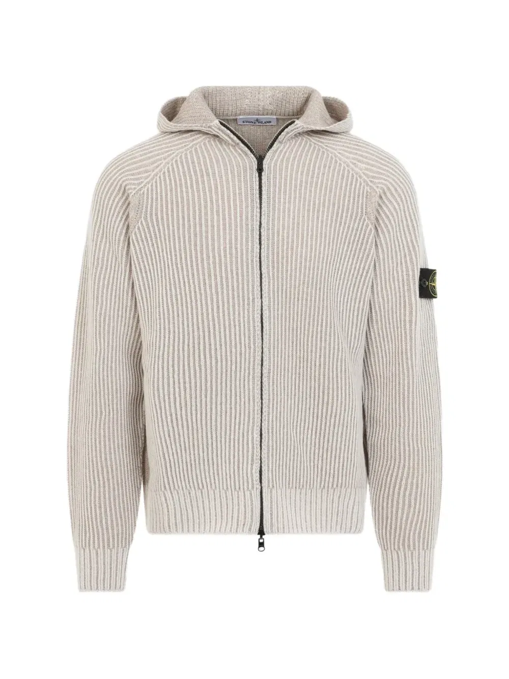 Толстовка в рубчик Stone Island, бежевый