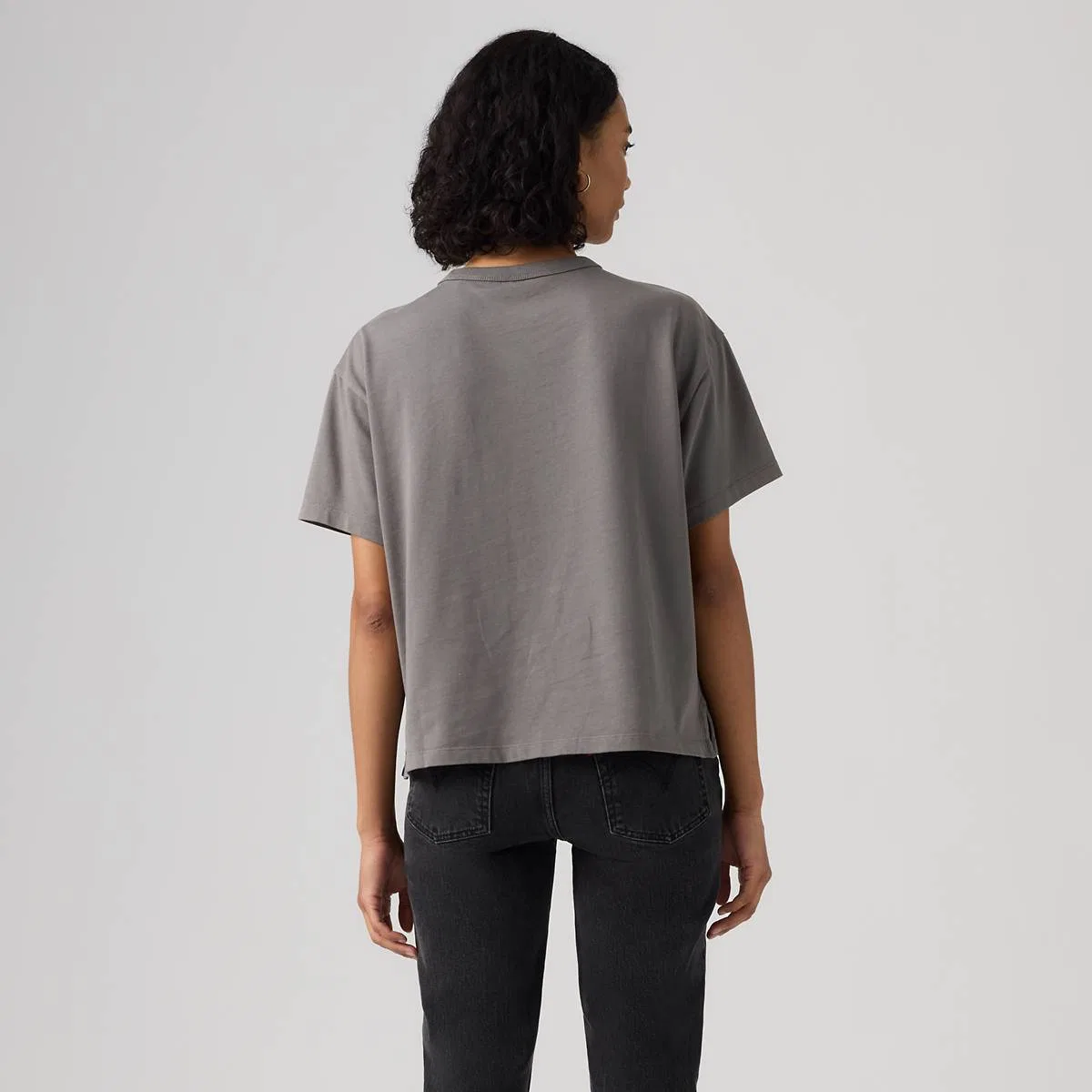 Футболка с коротким рукавом в винтажном стиле с графическим принтом Levi's, Star Stud Wild West Smoked Pearl - Black — фото 4